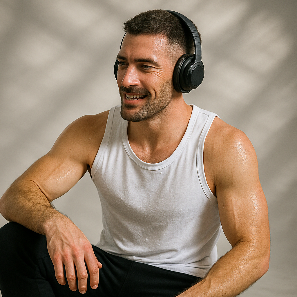 Koszulka męska Tank top bez rękawów biała Dannycompl 5