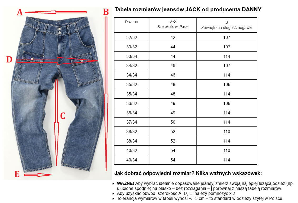 Spodnie męskie jeansowe Jack czarne W5410