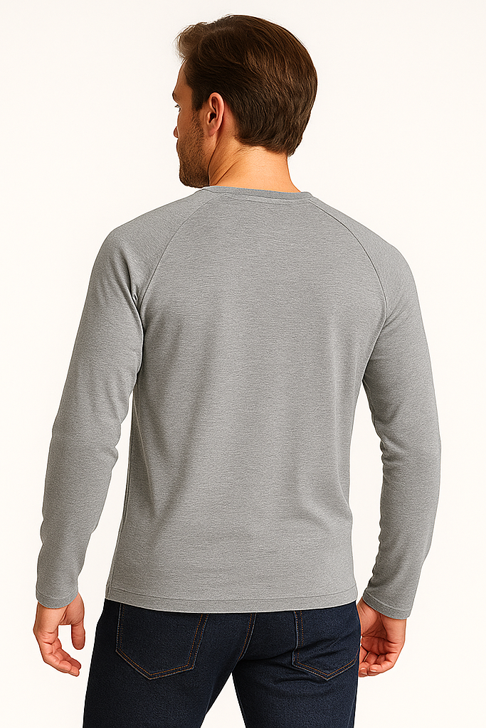 Longsleeve męski Szary Danny