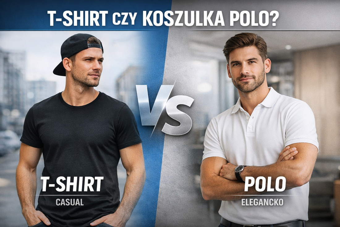 Koszulka męska: t-shirt czy koszulka polo – co wybrać?