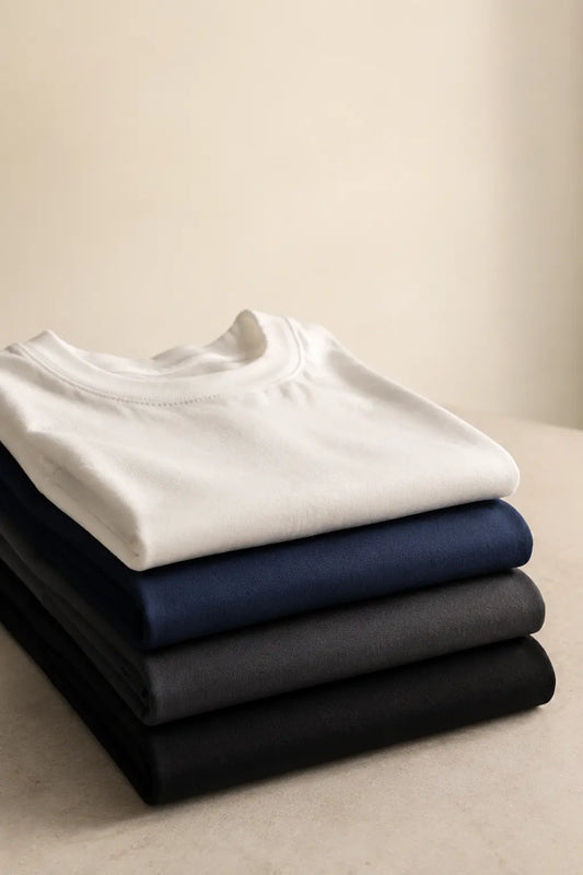 Gramatura T-shirtu – porównanie dzianin 180, 200, 230 i 240 g/m²