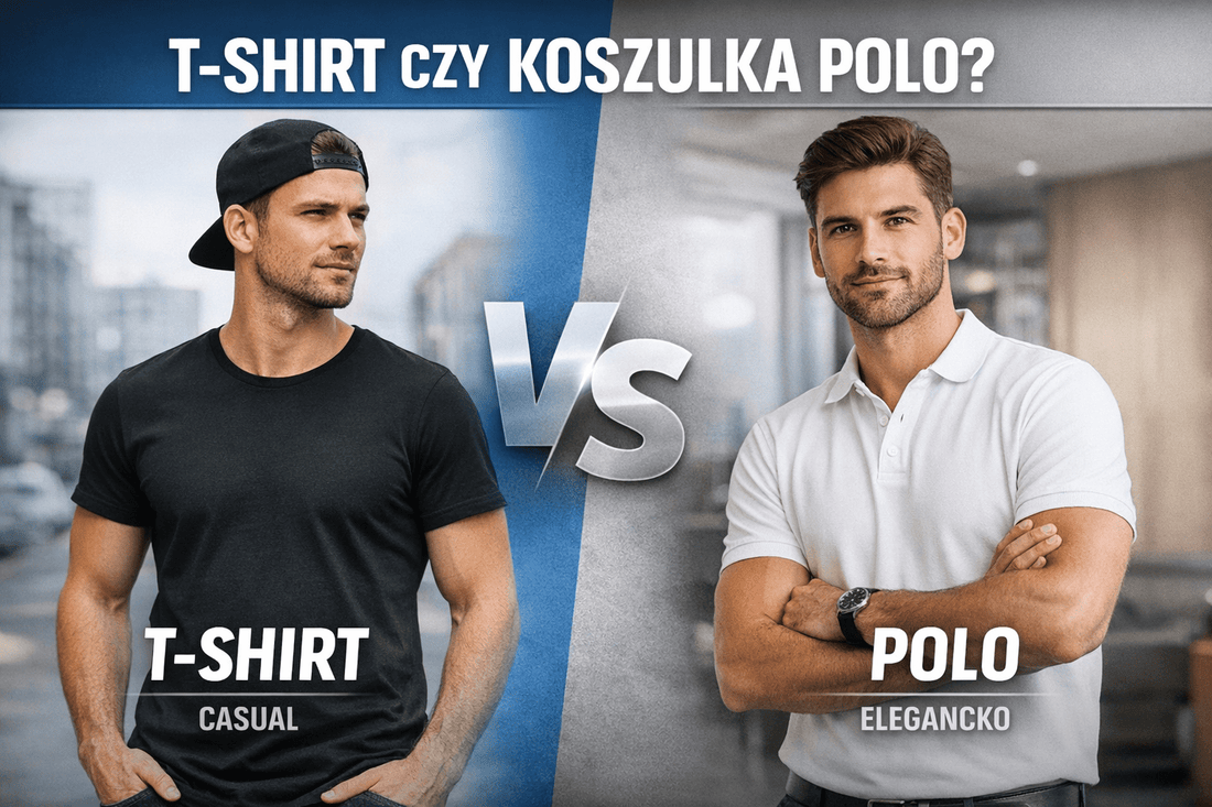 Koszulka męska: t-shirt czy koszulka polo – co wybrać? - DANNY