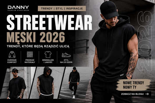 odzież męska w stylu streetwear Danny