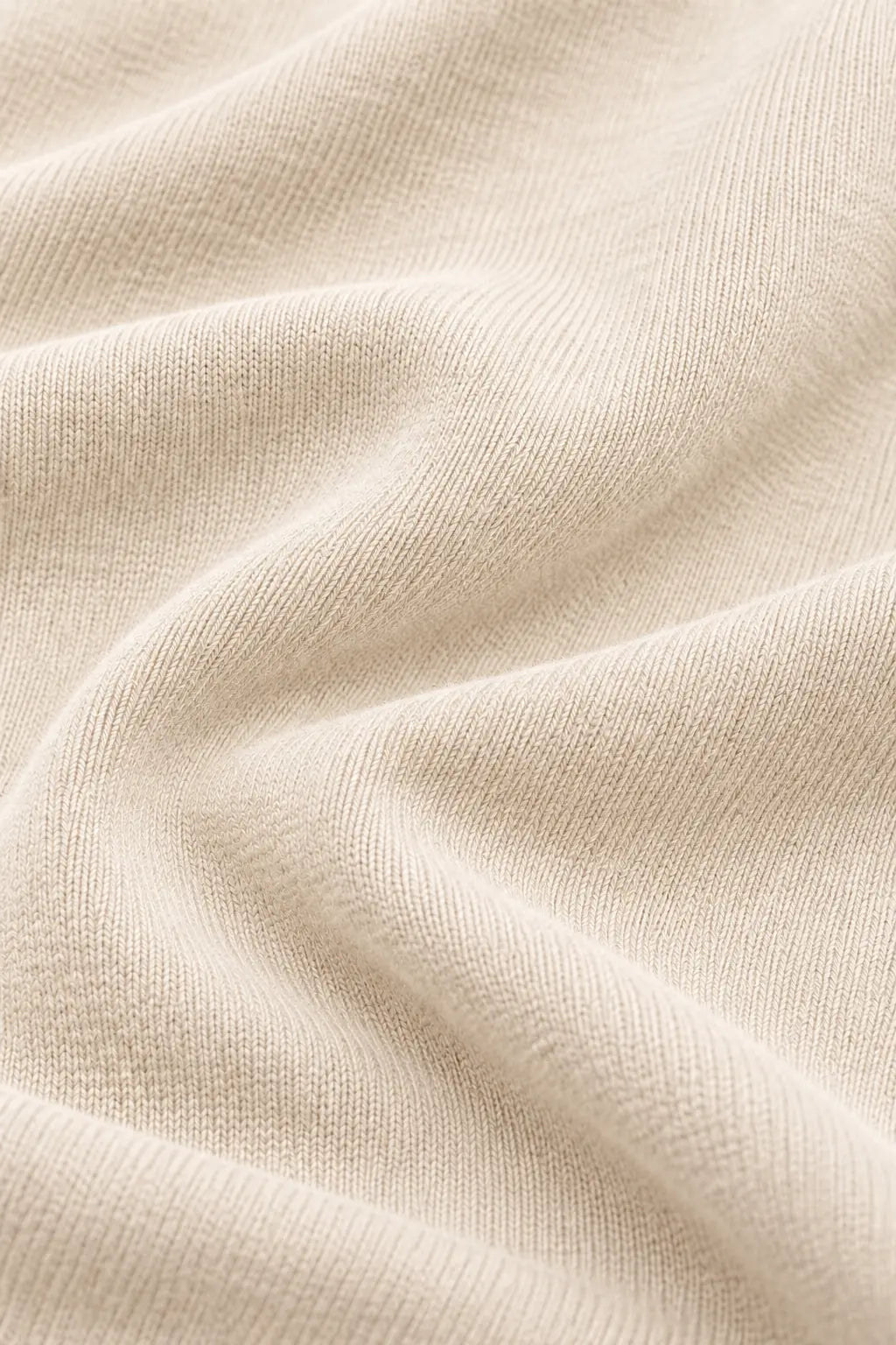 Dzianina ECRU z bawełny i elastanu 200 g/m² – DANNY