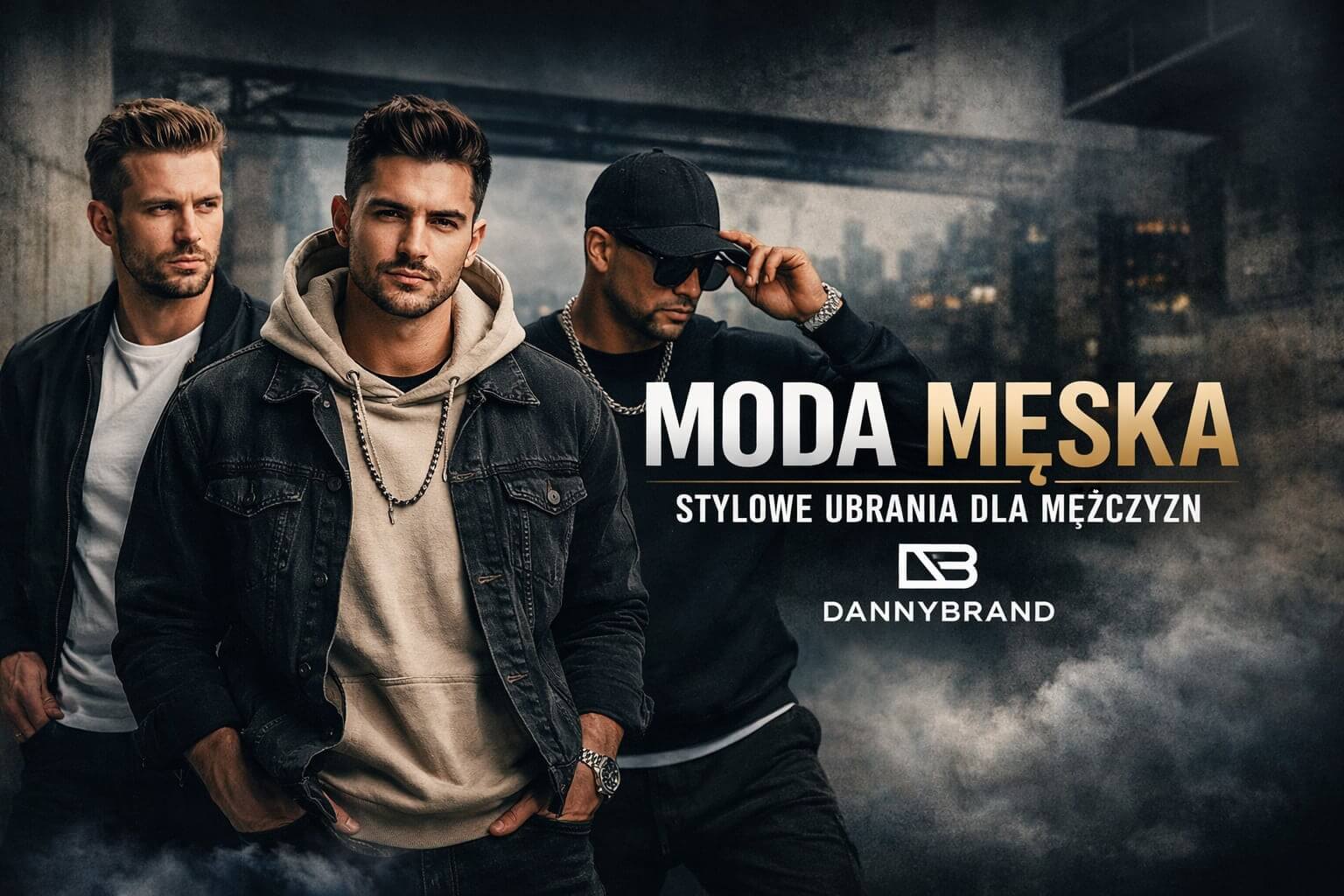 Baner na stronie głównej moda męska