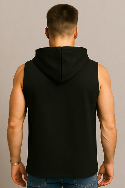 Bluza męska z kapturem czarna