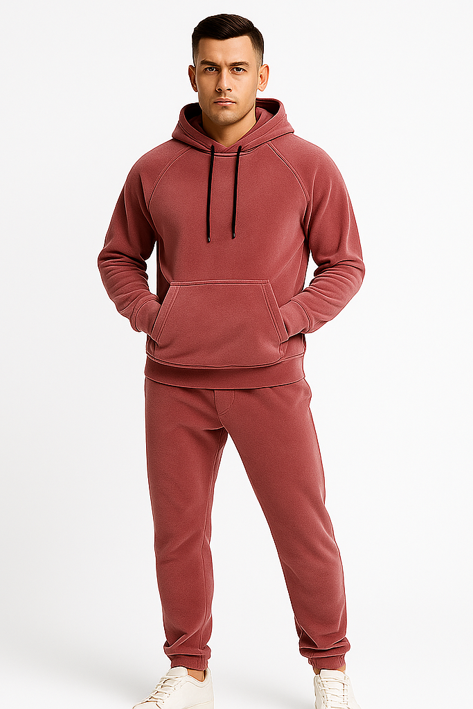 Komplet welurowy Różowy DANNY