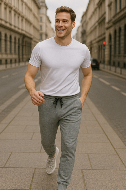 Spodnie męskie Joggers Szare DANNY