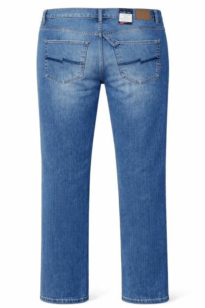 Jeansy męskie BURGOS – klasyczna prosta nogawka - DANNY