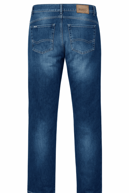 Jeansy męskie LUIS BlueLine prosta nogawka klasyczne denim - DANNY