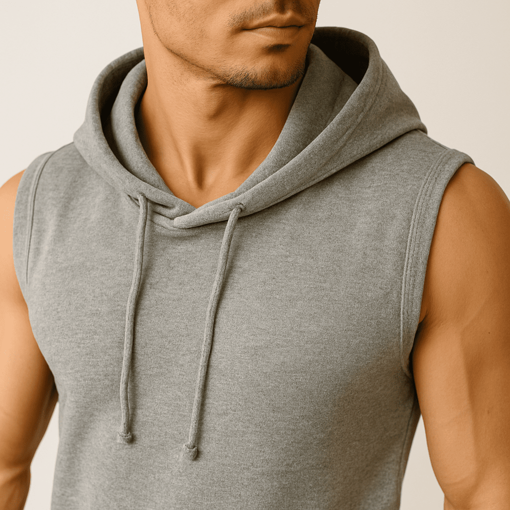 Koszulka męska bez rękawów Urban Flex szara W5506 - DANNY