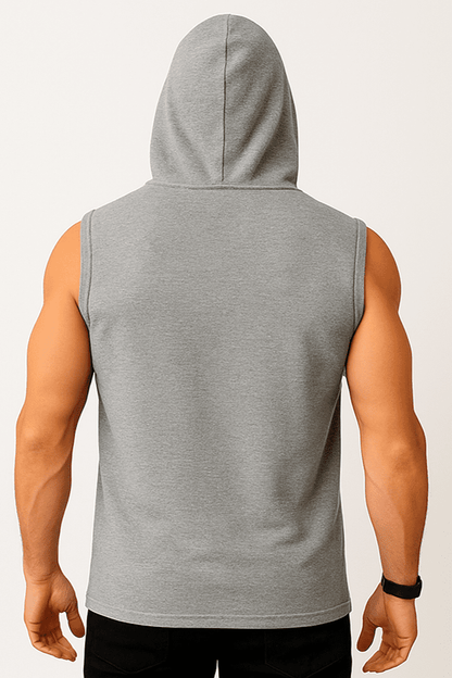 Koszulka męska bez rękawów Urban Flex szara W5506 - DANNY