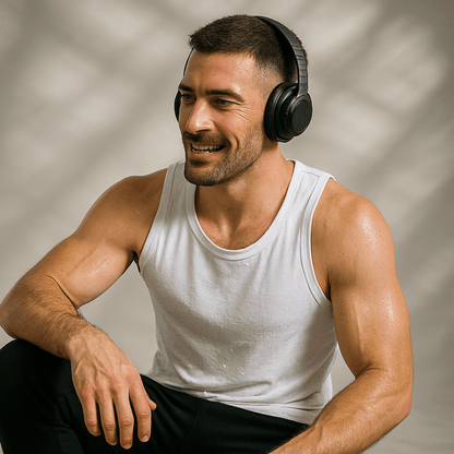 Koszulka męska Tank top bez rękawów biała W5509 - DANNY