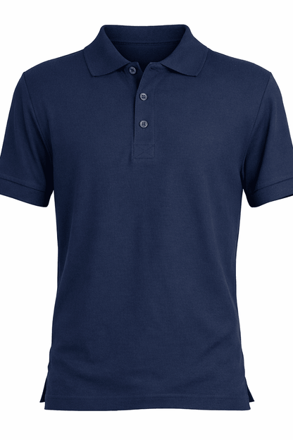 Koszulka polo męska granatowa duchu