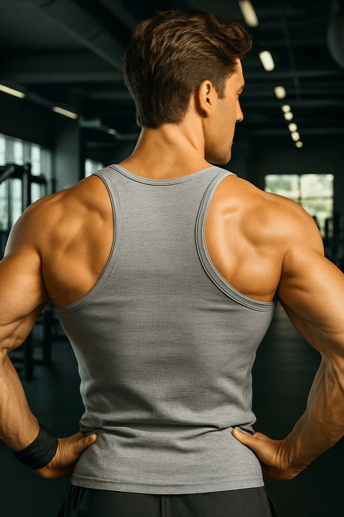 Męska Bokserka Prążkowana Szara W5508 - DANNY