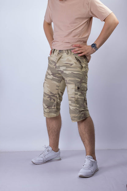 Spodenki męskie bojówki moro W5403 - DANNY