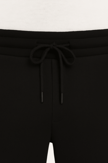 Spodnie Dresowe Joggers Męskie Czarne W5203 - DANNY