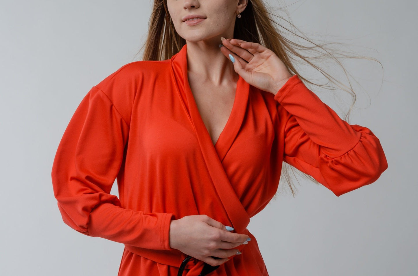 Sukienka - kombinezon damska czerwona S81 - DANNY