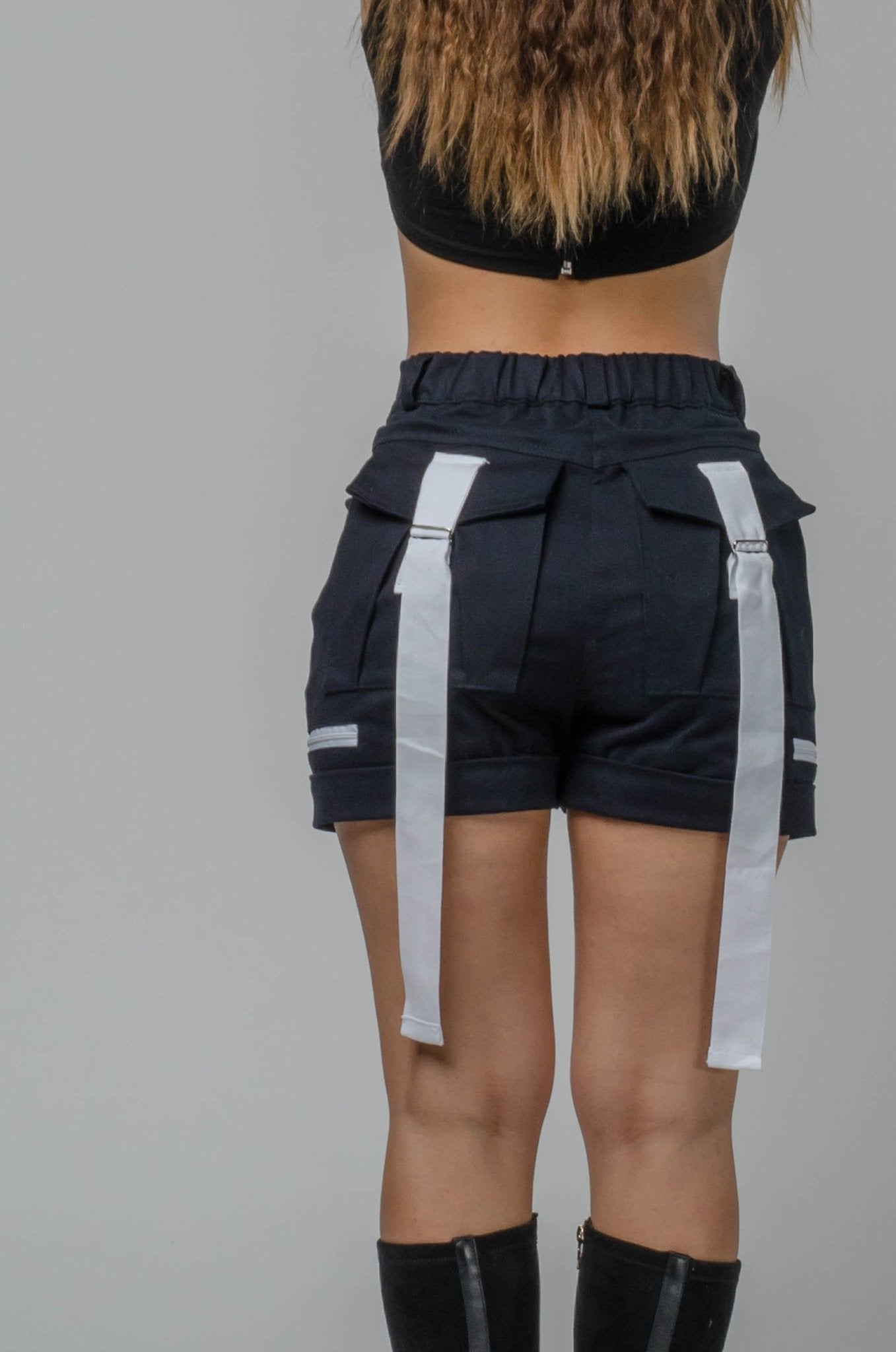 Szorty Cargo granatowe S20 - DANNY