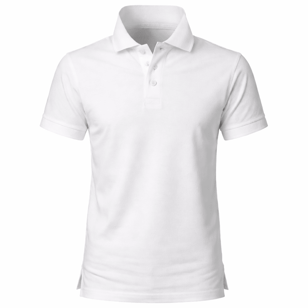 Koszulka polo męska biała Klasyczna  DANNYcompl 2