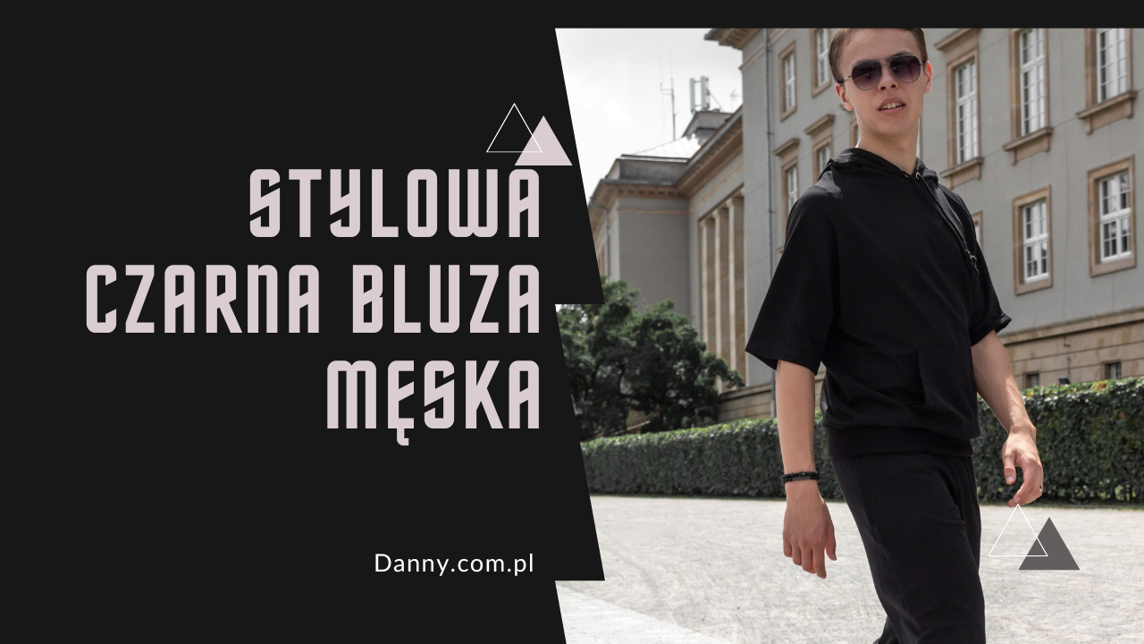 Bluza męska czarna dannycompl