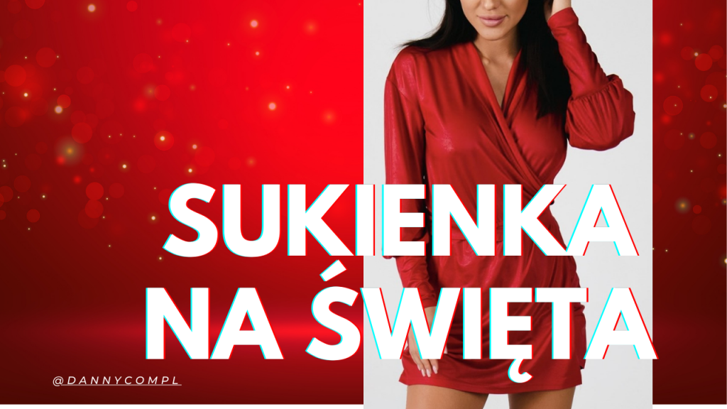 Baner Sukienka na święta